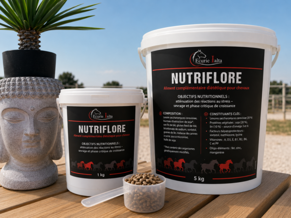 Nutriflor – Digestibilité & Redressement pour Chevaux Creux